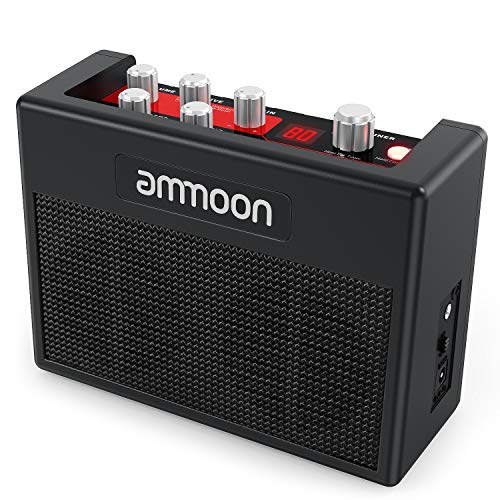 ammoon Amplificatore Portatile per Chitarra 5W Amp Multieffetto - Ilgrandebazar
