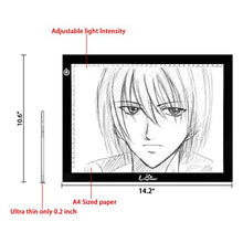 Carica l'immagine nel visualizzatore di Gallery, LITENERGY A4 Tracing Light Box 9x12 Pollici Pad Ultra-Sottile Solo 5mm... - Ilgrandebazar