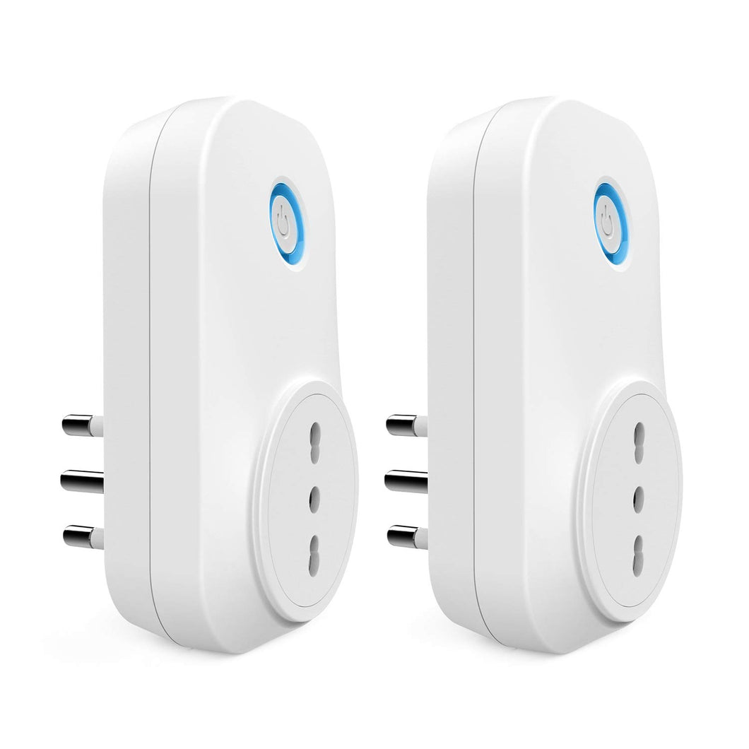 Presa Smart Alexa, Maxcio Intelligente WiFi Italiana 16A, 2 Packs