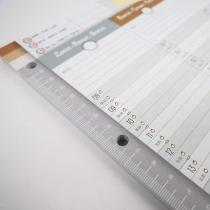 IMUMI Planner settimanale da tavolo - fori per archiviazione in raccoglitore... - Ilgrandebazar