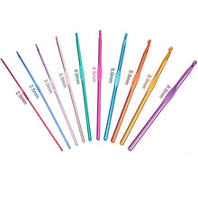 Carica l&#39;immagine nel visualizzatore di Gallery, Anpro Uncinetto con Astuccio Ago Crochet in Alluminio Case Custodia... - Ilgrandebazar