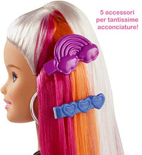 Carica l&#39;immagine nel visualizzatore di Gallery, Barbie FXN96 Rainbow Sparkle Bambola con Capelli Lunghi Arcobaleno e Tanti... - Ilgrandebazar