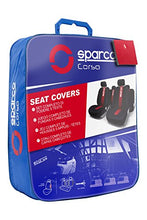 Carica l&#39;immagine nel visualizzatore di Gallery, Sparco SPC1013 - Set Coprisedili Ant./Post. 100% Poliestere , Colore... - Ilgrandebazar
