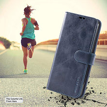 Carica l&#39;immagine nel visualizzatore di Gallery, Mulbess Cover per Samsung Galaxy Note 10 Lite, Custodia Pelle con Navy Blu