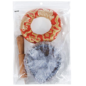Rovtop Campana Tibetana 9.5 cm 9 Metalli (Migliore di 7 Metalli), Medium - Ilgrandebazar