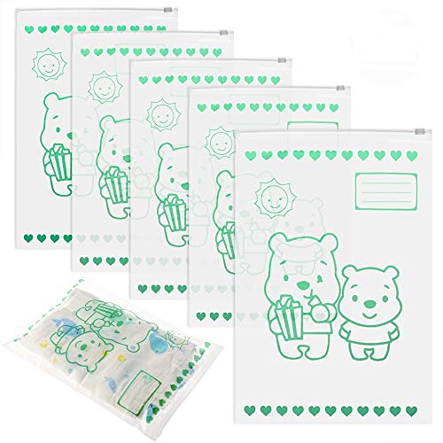 GOLDGE 10 Bustine Neonato Sacchetti, Corredino Neonato, Buste Trasparenti...