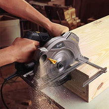 Carica l&#39;immagine nel visualizzatore di Gallery, Sega Circolare, TECCPO 1500W 5800 RPM Circolare con Guida Laser, 2 Lame...