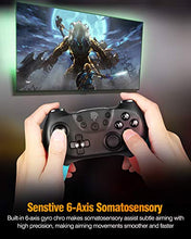 Carica l&#39;immagine nel visualizzatore di Gallery, Pro Controller per Nintendo Switch Wireless Bluetooth blu