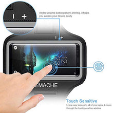 Carica l'immagine nel visualizzatore di Gallery, Galaxy S20 S10 S9 S8 Fascia da Braccio per Correre, JEMACHE Palestra Nero