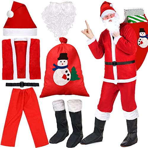 Costume babbo natale uomo on sale