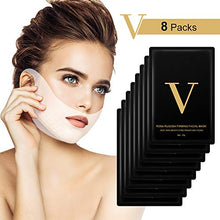 Carica l&#39;immagine nel visualizzatore di Gallery, V Line Mask, Doppio Mento Riduttore, HailiCare 8 Pcs 4D Viso V Appeso... - Ilgrandebazar