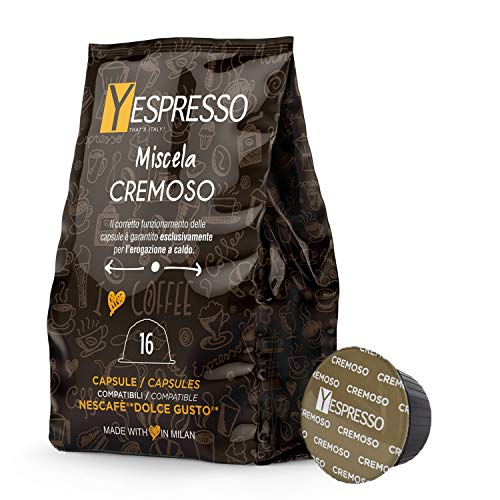 160 capsule compatibili Nescafè Dolce gusto CREMOSO - 10 confezione da 16...