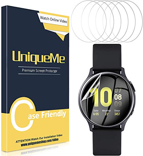 UniqueMe [6 Pack] Pellicola Protettiva per Samsung Galaxy Watch Active 2... - Ilgrandebazar