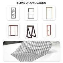Carica l'immagine nel visualizzatore di Gallery, Nastro per Riparare Zanzariere Adesivo in Fibra di Vetro Finestre...