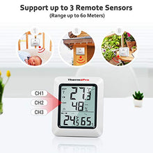 Carica l&#39;immagine nel visualizzatore di Gallery, ThermoPro TP60S Termometro Igrometro da Interno Esterno Misuratore di - Ilgrandebazar
