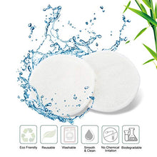 Carica l&#39;immagine nel visualizzatore di Gallery, DAPHOME Dischetti Struccanti Lavabili in Bambù Struccanti...