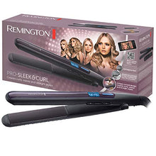 Carica l&#39;immagine nel visualizzatore di Gallery, Remington Pro-Sleek &amp; Curl Piastra per Capelli, da 150° a 230° C, Nero - Ilgrandebazar
