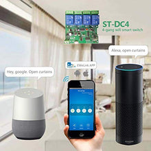 Carica l&#39;immagine nel visualizzatore di Gallery, Newgoal WiFi Relè jog momentaneo/Interruttore autobloccante Modulo Dc4-ew