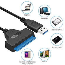 Carica l&#39;immagine nel visualizzatore di Gallery, GeekerChip Adattatore USB 3.0 a SATA,Type-c a USB-C,Convertitore USB3.0 50cm