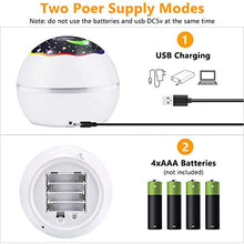 Carica l&#39;immagine nel visualizzatore di Gallery, Ohiyoo Stelle Proiettore Lampada, Luci notturne per Bambini, Lampade...