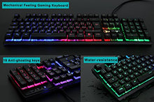 Carica l'immagine nel visualizzatore di Gallery, NPET K10 105 Tasti Chroma Tastiera Italiana per Gaming USB - Alte