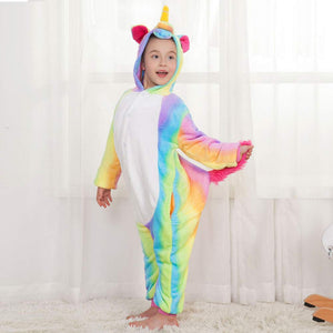 MMTX Pigiameria Unicorn Tutina Onesies, Flanella Animal Character... - Ilgrandebazar