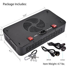 Carica l&#39;immagine nel visualizzatore di Gallery, 300W LED lampada a doppia ottica coltiva luce leggera per con 2 300w - Ilgrandebazar