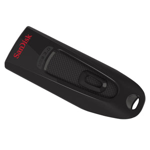 Sandisk Cruzer Ultra Pen Drive USB 3.0, 128 GB, Nero 128GB,