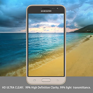 Didisky® Pellicola Protettiva in Vetro 2 Pack Samsung Galaxy J3 2016 Clean - Ilgrandebazar