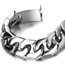 Carica l&#39;immagine nel visualizzatore di Gallery, COOLSTEELANDBEYOND Stile Maschile, Barbozzale Braccialetto, Bracciale da 01 - Ilgrandebazar