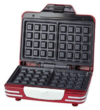 Carica l&#39;immagine nel visualizzatore di Gallery, Ariete 187 Waffle Maker - Piastra elettrica antiaderente per waffle, 700W,... - Ilgrandebazar