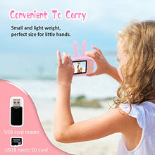 Carica l&#39;immagine nel visualizzatore di Gallery, PUZ Toy Giocattoli Bambina 3-6 Anni Macchina Fotografica Bambini HD pink