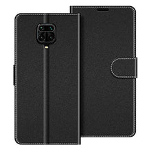 Carica l'immagine nel visualizzatore di Gallery, COODIO Custodia per Xiaomi Redmi Note 9 PRO, in Pelle Nero