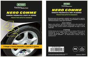 CORA 0042 Nero Gomme Tanica, 5 lt