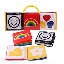 Carica l&#39;immagine nel visualizzatore di Gallery, Cisixin Libri di Stoffa Composto da per Lo Sviluppo Intellettivo del Bambino...
