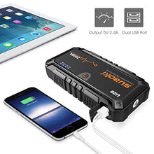 Carica l&#39;immagine nel visualizzatore di Gallery, Suaoki U28 2000A Picco Avviatore di Emergenza Auto, con USB, Torcia a LED - Ilgrandebazar