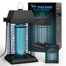 Carica l&#39;immagine nel visualizzatore di Gallery, PALONE Lampada Antizanzare Elettrica, 20W 4500V UV Lampada Repellente Zanzare, Impermeabile IPX4 Trappola Zanzare Elettrico Per Campeggio, Giardino, Interni ed Esterni, Silenzioso e Sicuro