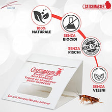 Carica l'immagine nel visualizzatore di Gallery, Catchmaster 100i - Trappole Scarafaggi 30x | Anti Blatte | Senza Veleno | Scarafaggi Disinfestazione | Trappola Adesiva con Esca Blatte - Efficace Contro Blatte Germaniche, Grilli e Ragni