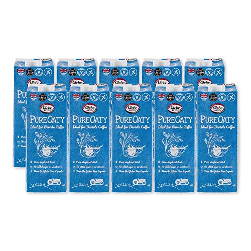 Glebe Farm, Bevanda di avena senza glutine -10 X1 L, Senza latte, senza...