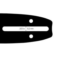 Carica l&#39;immagine nel visualizzatore di Gallery, Oregon Barra Motosega 30 cm, 45 Maglie, Passo 3/8&quot;, Canale 30 multicolore