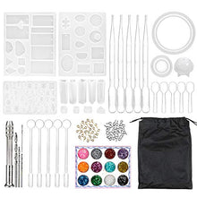 Carica l'immagine nel visualizzatore di Gallery, Comius Sharp Stampi per Resina, 98 PCS in Resina Siliconica e...