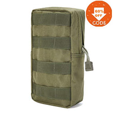 Carica l'immagine nel visualizzatore di Gallery, FUNTOK Marsupi da Corsa Pouch Pockets Outdoor Sports Utility Gadget Green
