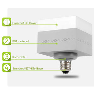 Haofy LED Garage Light, 30W Square Lampadine (equivalente 150-200W), E26 /... - Ilgrandebazar