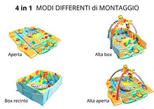 Carica l&#39;immagine nel visualizzatore di Gallery, WARRALL M205H, Palestrina Multifunzione Evolutiva per Neonati e Bambini,... - Ilgrandebazar