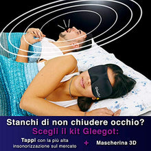 Carica l'immagine nel visualizzatore di Gallery, |50 Paia| Tappi Orecchie Per Dormire Antirumore 38dB |Kit Notte Mascherina...