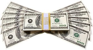 Banconote dollari fac simile - 100 Stampe Old Style $100 10K STACK - Ilgrandebazar
