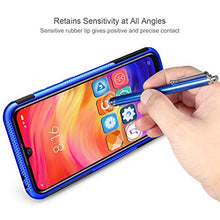 Carica l&#39;immagine nel visualizzatore di Gallery, AROYI Cover Xiaomi Redmi Note 7 + Pellicola Protettiva, 2 in 1 Nuovo Blu - Ilgrandebazar
