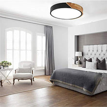 Carica l&#39;immagine nel visualizzatore di Gallery, Kimjo Plafoniera LED 24W 2400LM Lampada da Soffitto Moderno Bianco Caldo