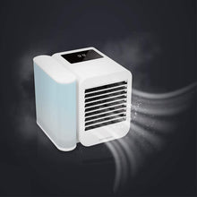 Carica l'immagine nel visualizzatore di Gallery, Microhoo Air Conditioner Condizionatore Portatile Climatizzatore Mini USB Dispositivo di Raffreddamento Evaporativo Purificatore Ventilatore Elettrico da Tavolo Portatile