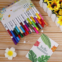 Carica l&#39;immagine nel visualizzatore di Gallery, Pennarelli Acquarelli Colore Brush Pen Doppio 36 Pezzi con Punta 36 Colori - Ilgrandebazar